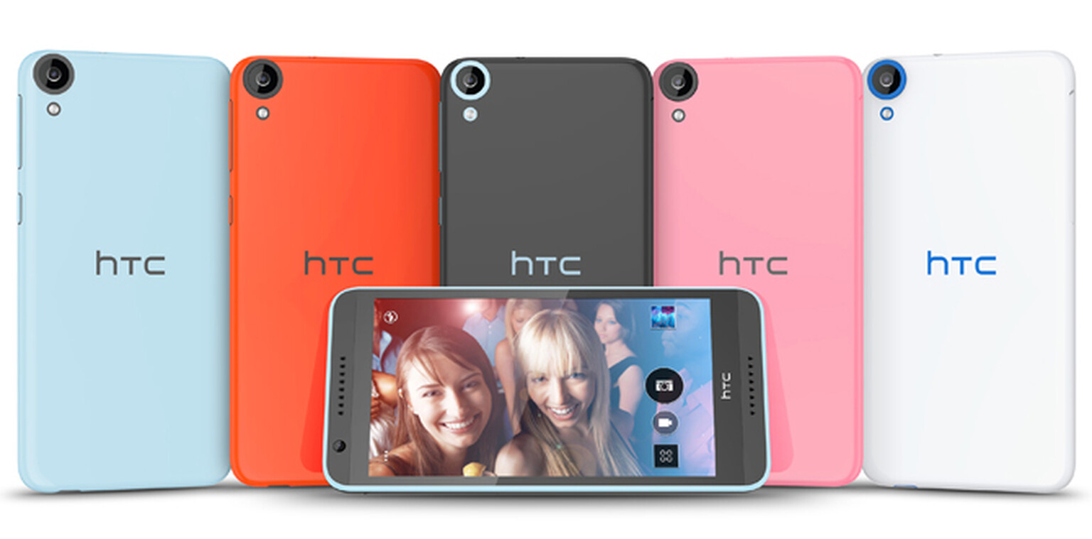 HTC Desire 820's 8-megapixel front camera is the ultimate selfie machine