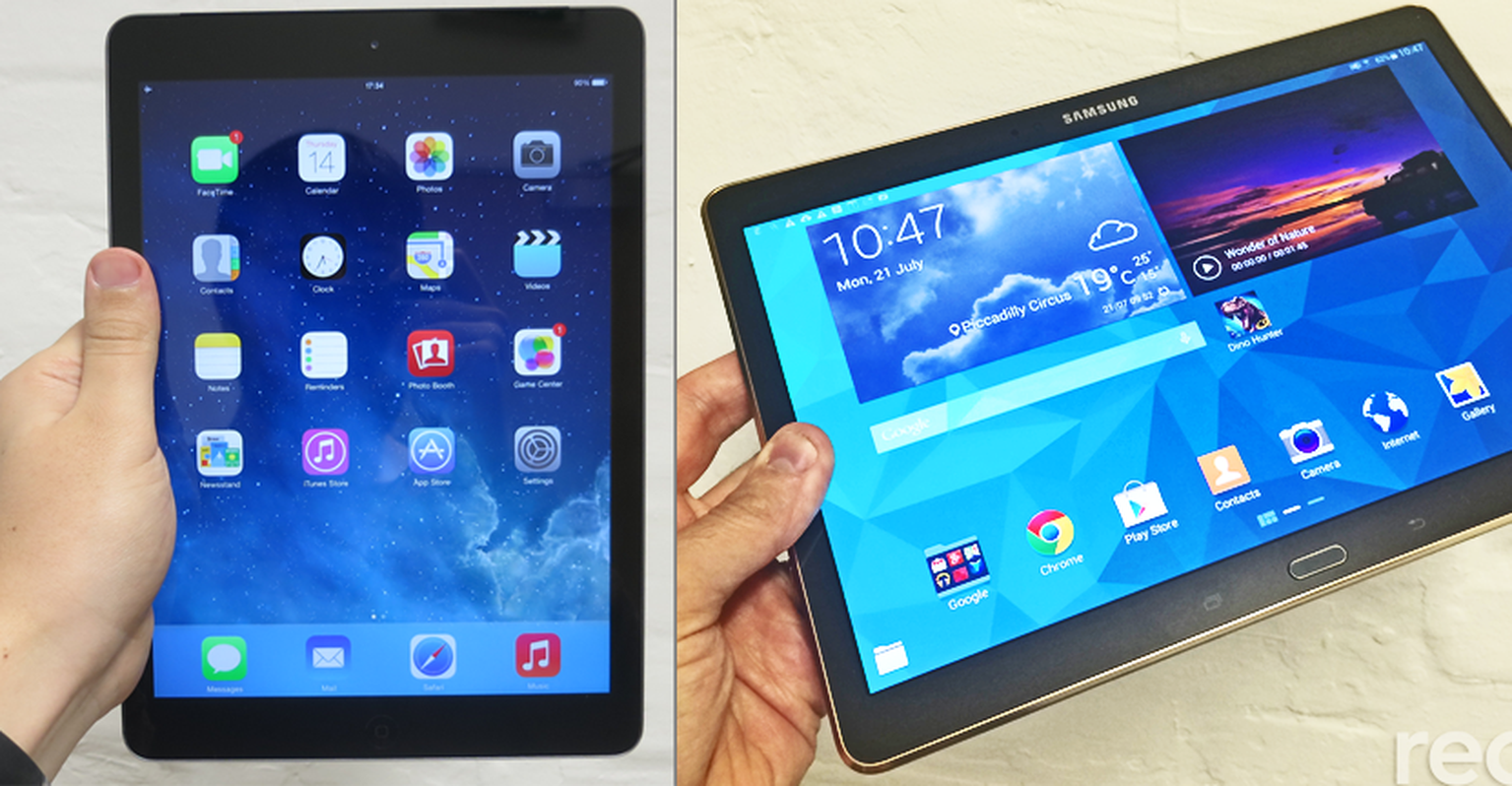Apple iPad Air vs Samsung Galaxy Tab S: Which is best for me?