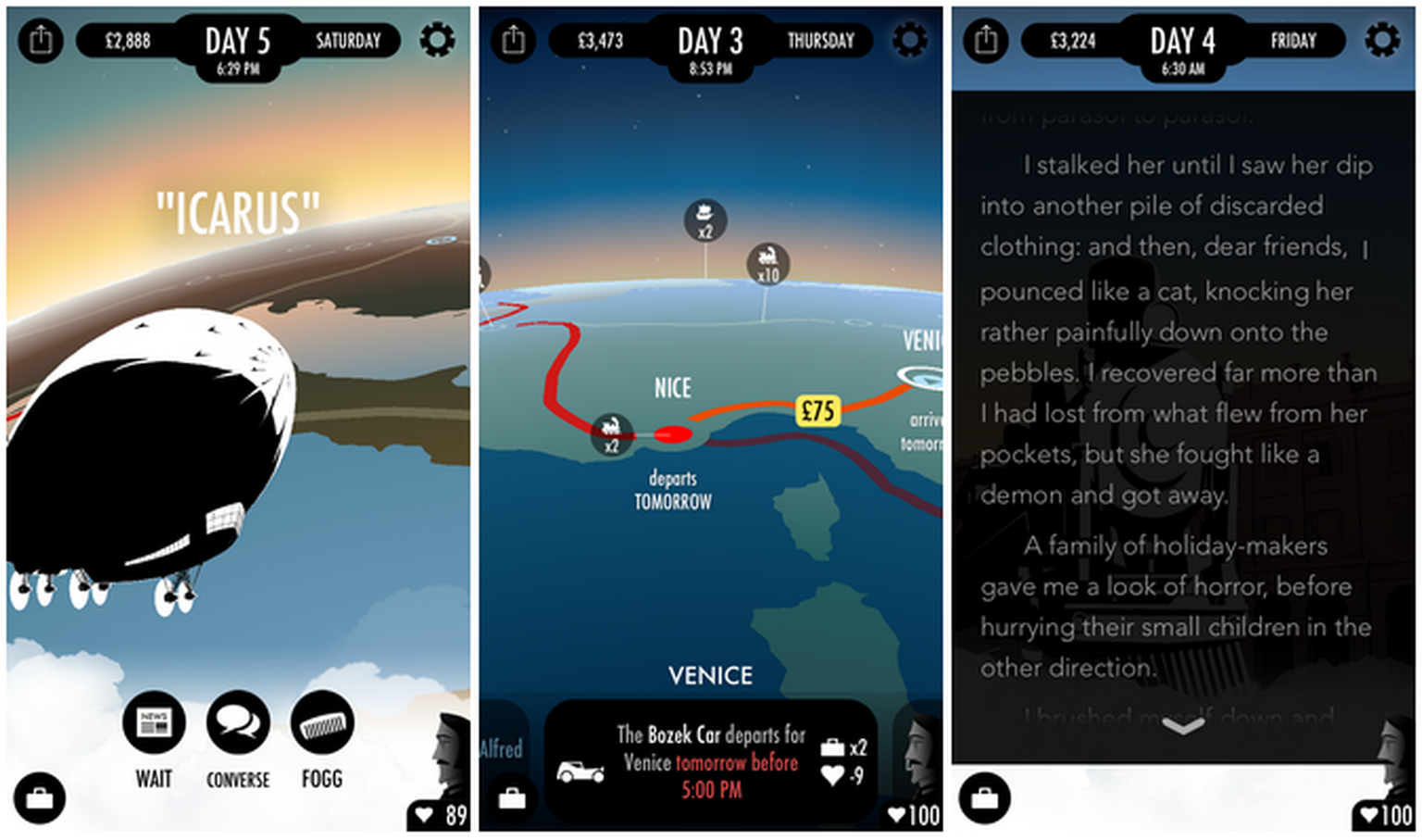 80 Days (iOS) game review