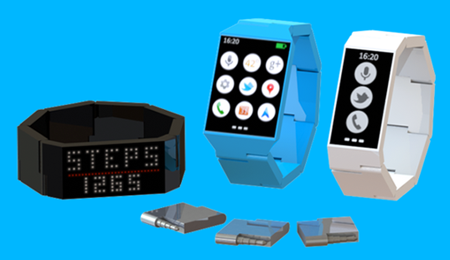 The modular smartwatch that can be upgraded and expanded