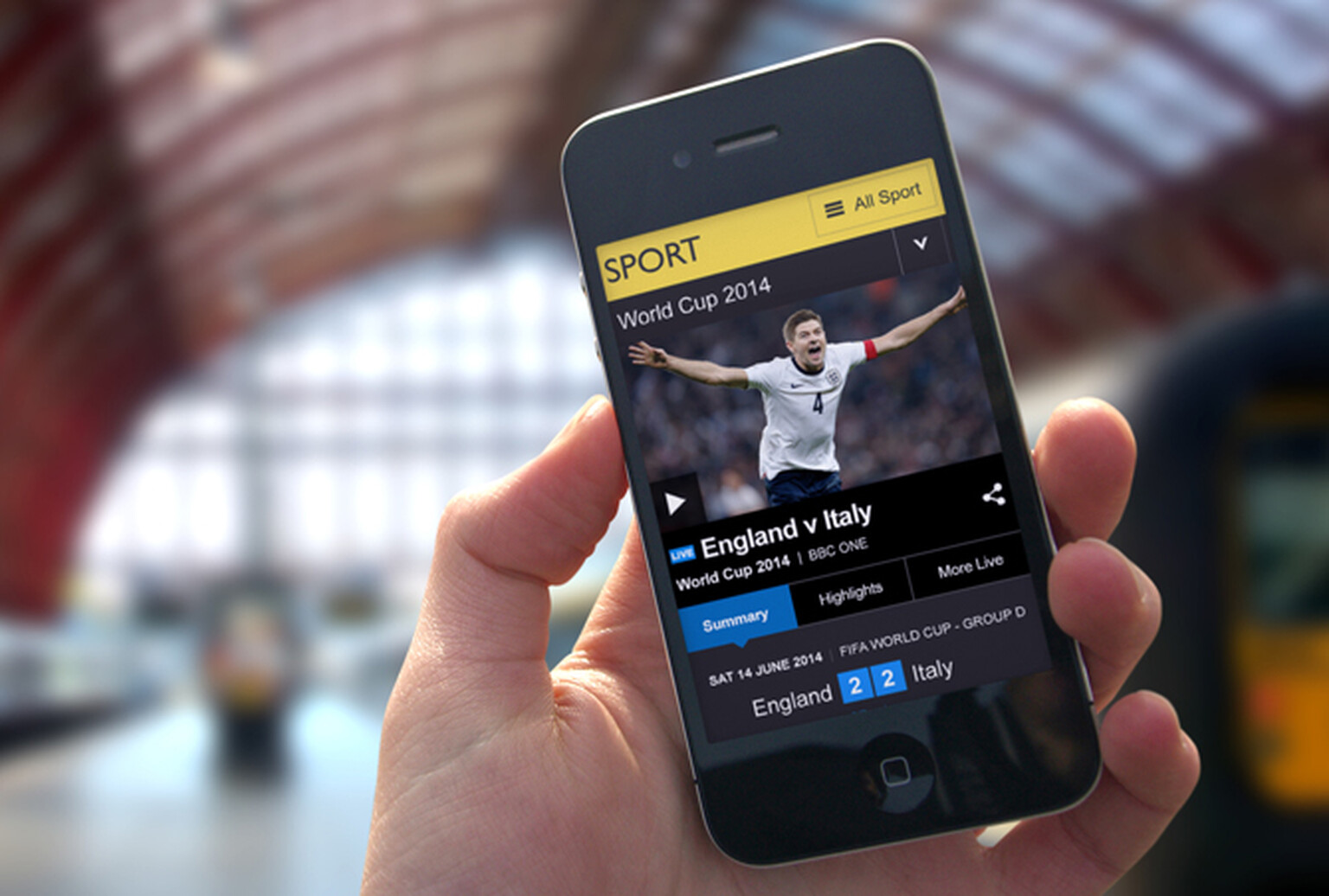 How smartphones have blown up the World Cup experience
