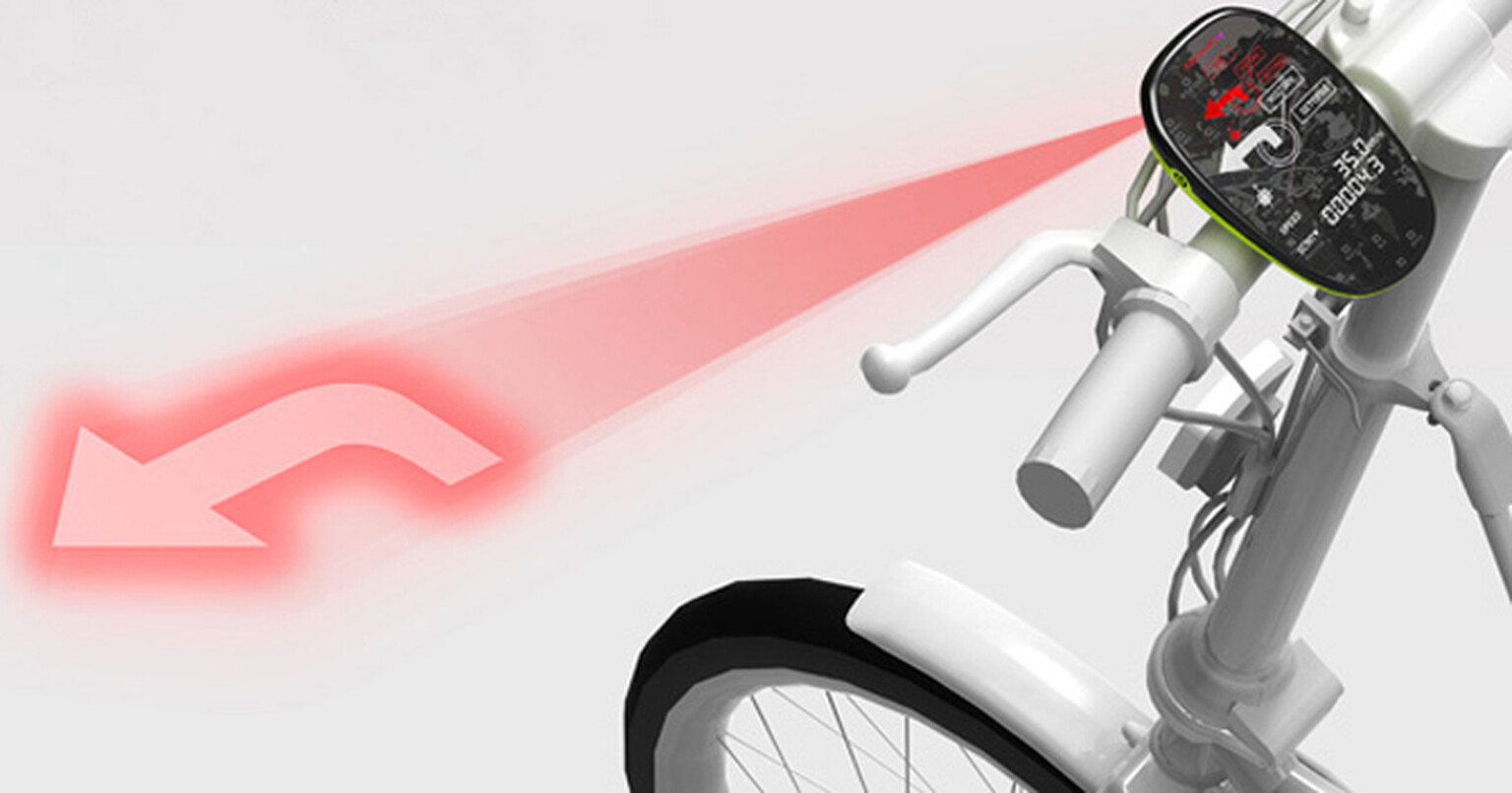 Open Sight laser sat-nav for bicycles keeps your eyes on the road