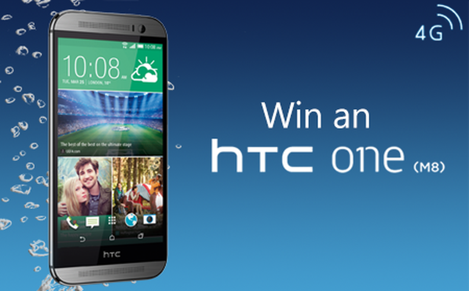 Competition: Win a new HTC One (M8) with O2