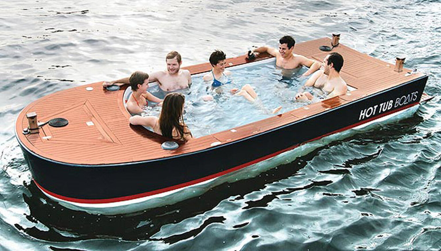 The Hot Tub Boat could teach the car industry a thing or two about relaxation
