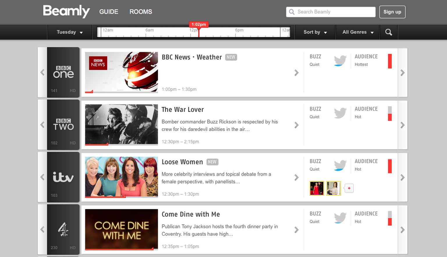 TV app Zeebox relaunches as Beamly -- a social network for TV lovers