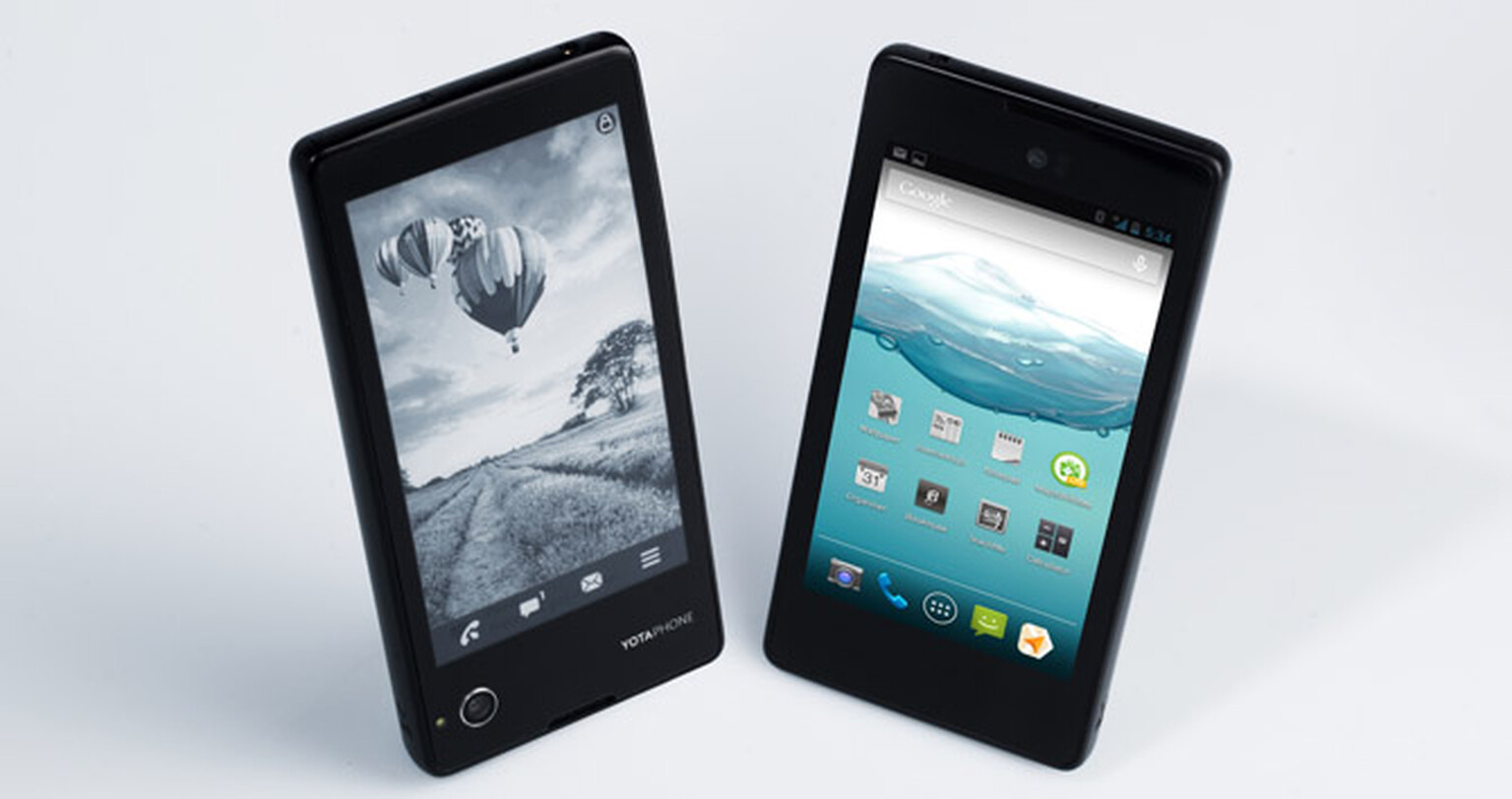 YotaPhone's dual-screen smartphone hits UK shelves from today