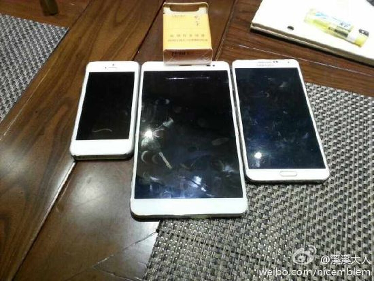 Images of Huawei Ascend P7 and MediaPad X1 leak