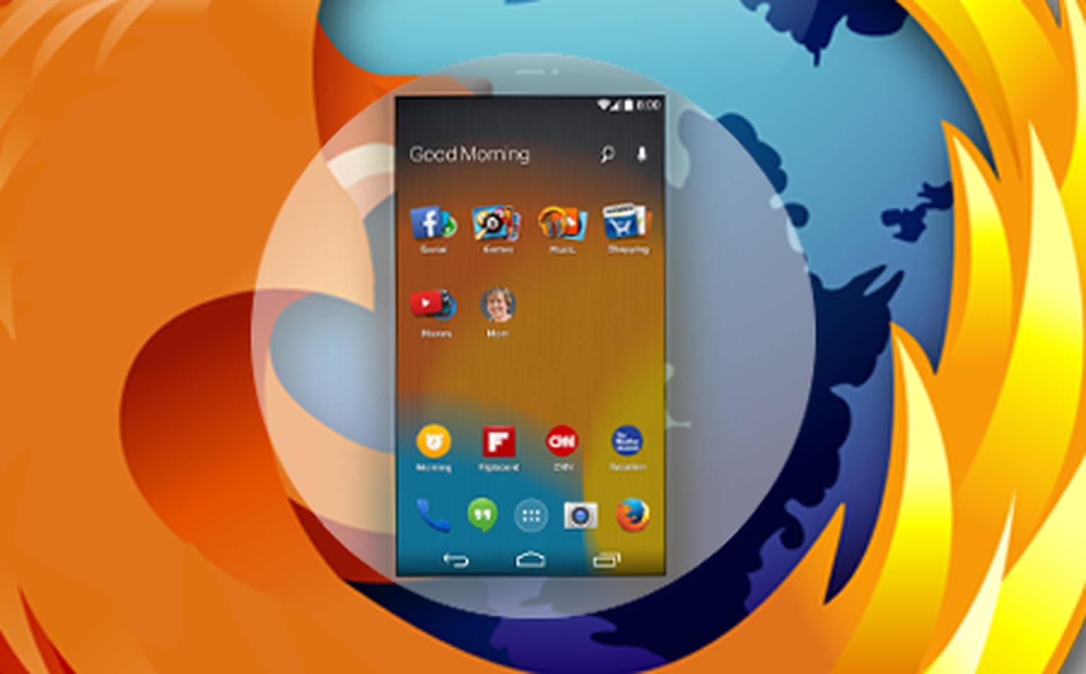 Firefox and EverythingMe unveil Firefox Launcher, looks very familiar