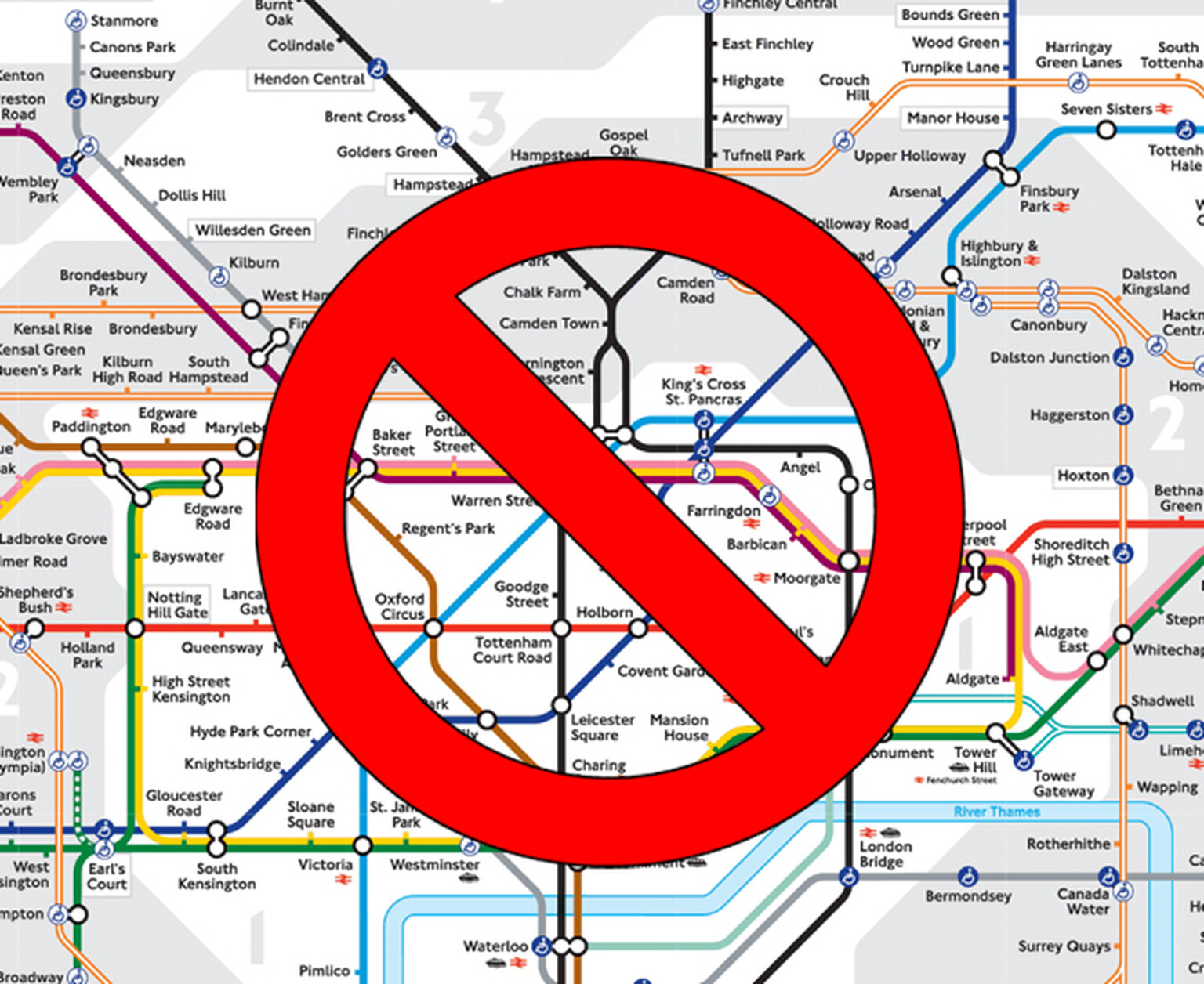 Beat the tube strike with your mobile phone