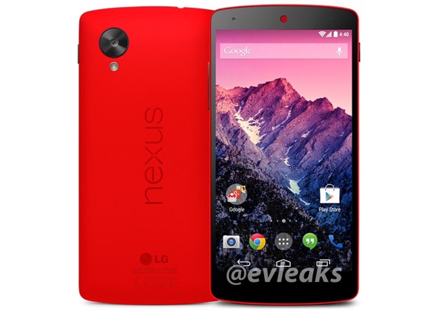 Red Google Nexus 5 could be launched tomorrow
