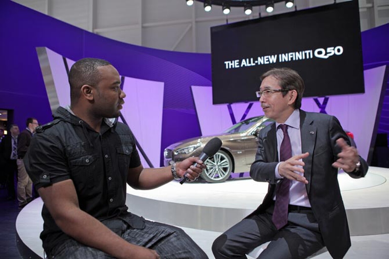 Interview with Shiro Nakamura on car design and the new Q50 - video