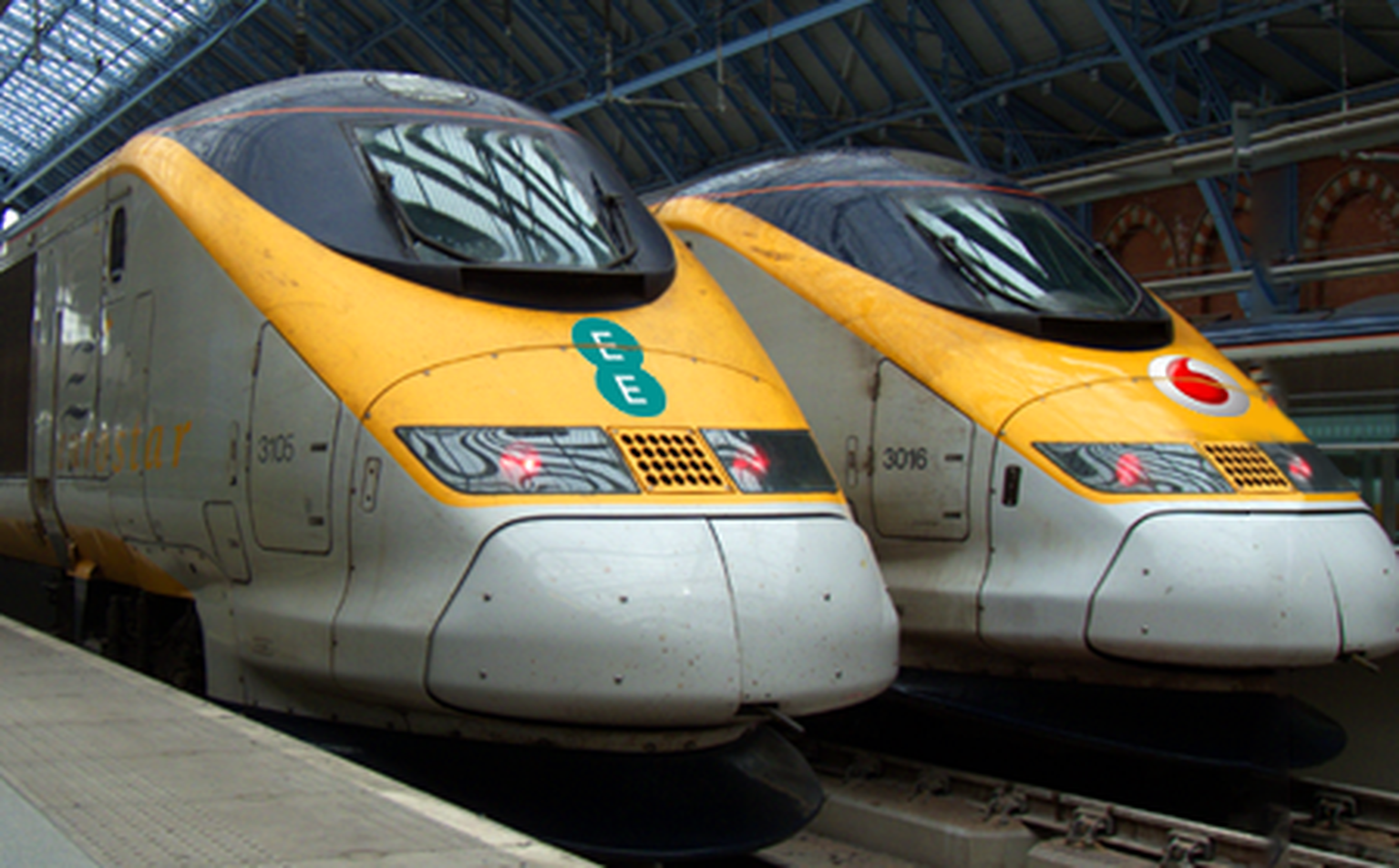 EE and Vodafone are bringing 4G to the Eurotunnel in 2014