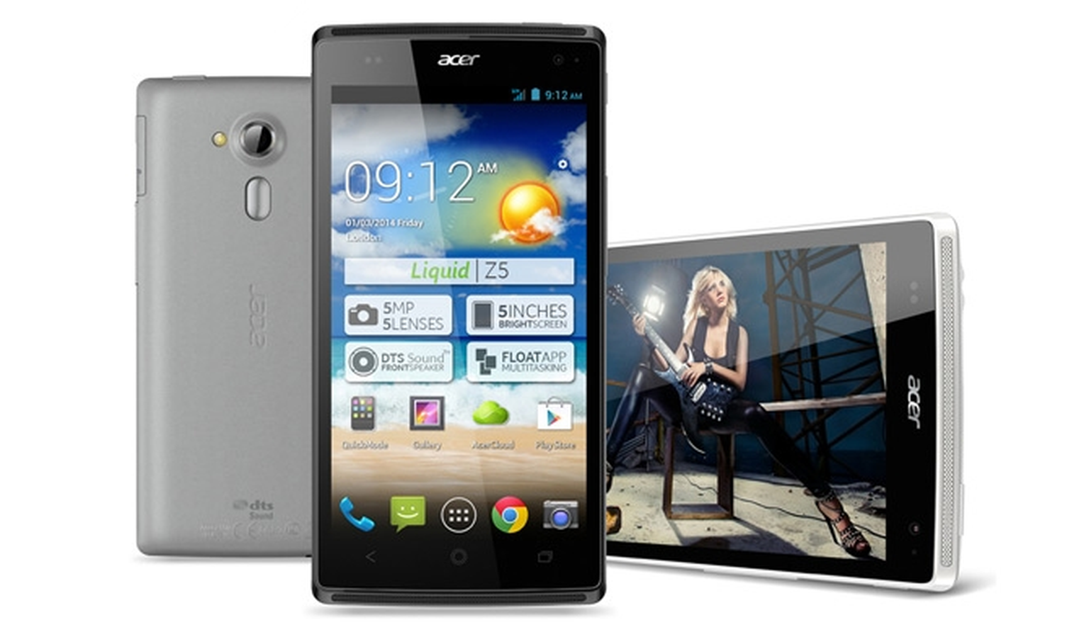 Acer’s ‘compact’ Liquid Z5 boasts a 5-inch screen