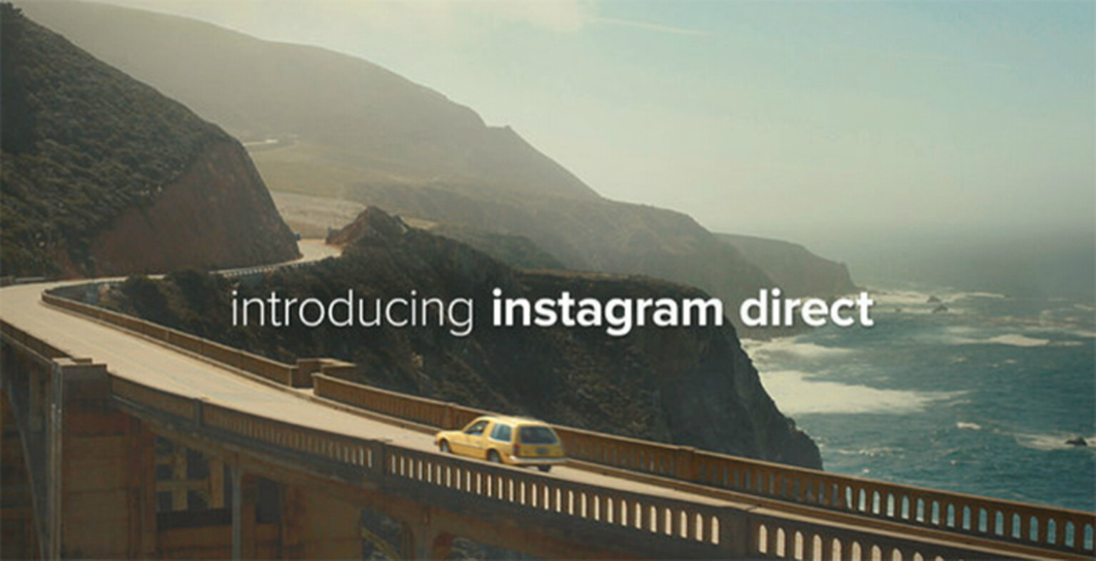 Instagram Direct now specifically sends snaps... direct