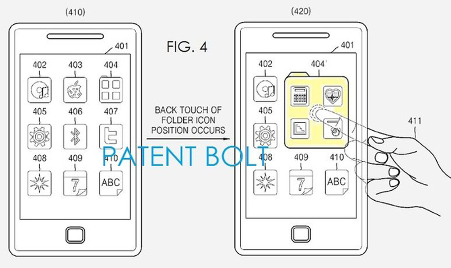 Samsung working on transparent, rear-touch smartphone display