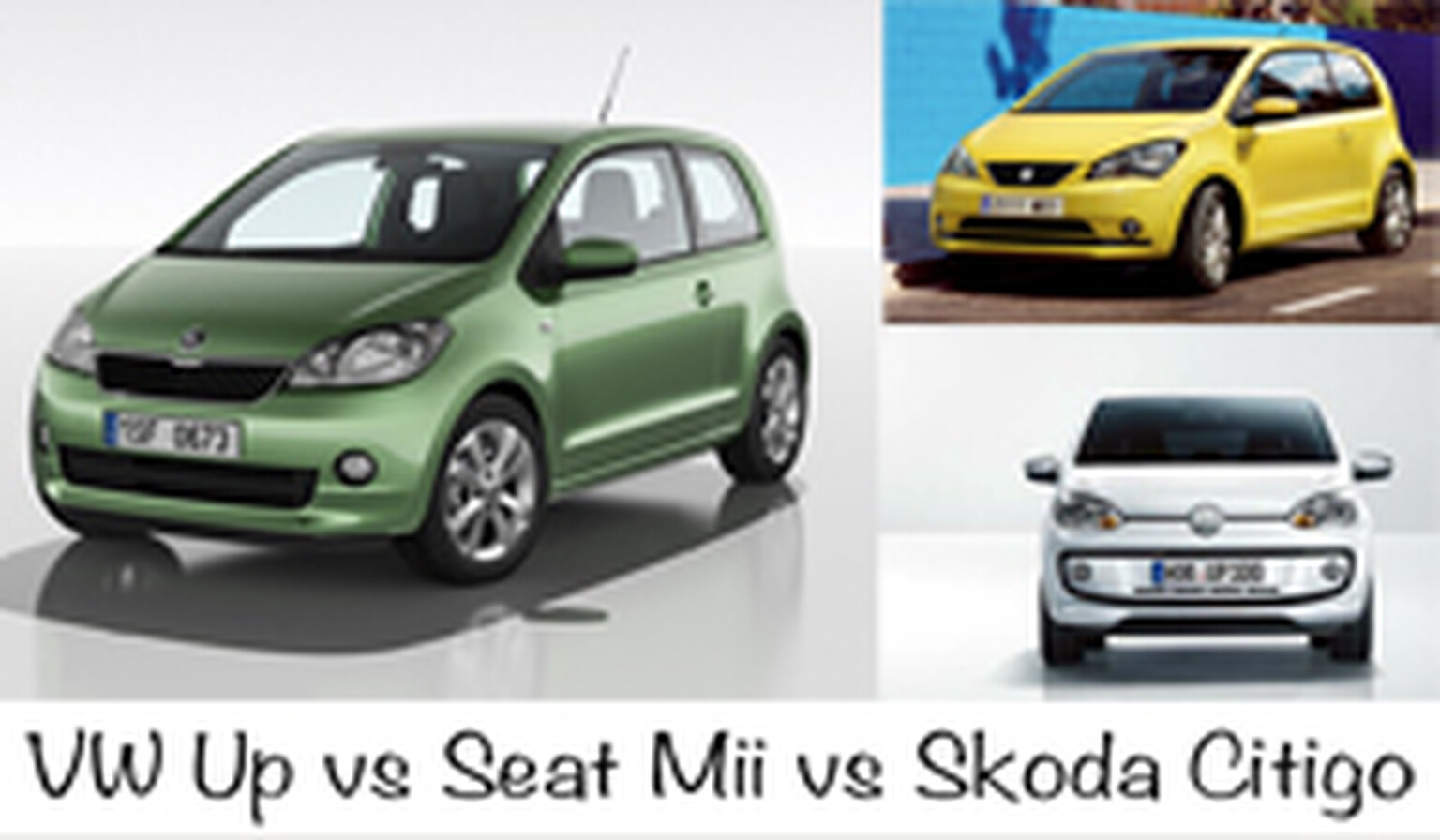 VW Up vs Seat Mii vs Skoda Citigo: which is the better buy?