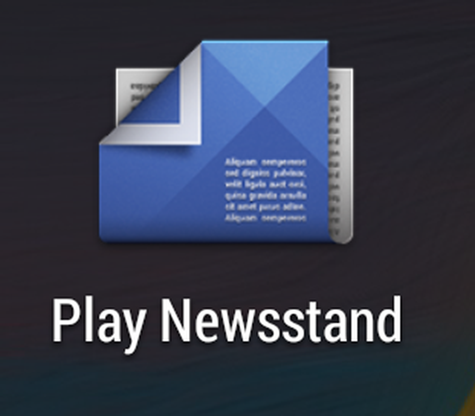 Google has consolidated Play Magazines and Currents into a single app called Newsstand