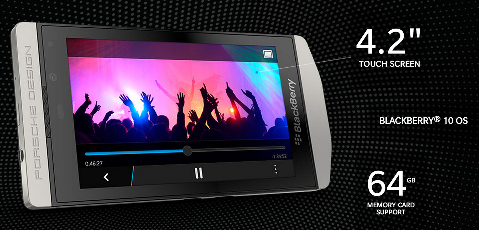 BlackBerry's latest Porsche Design handset is still ludicrously expensive