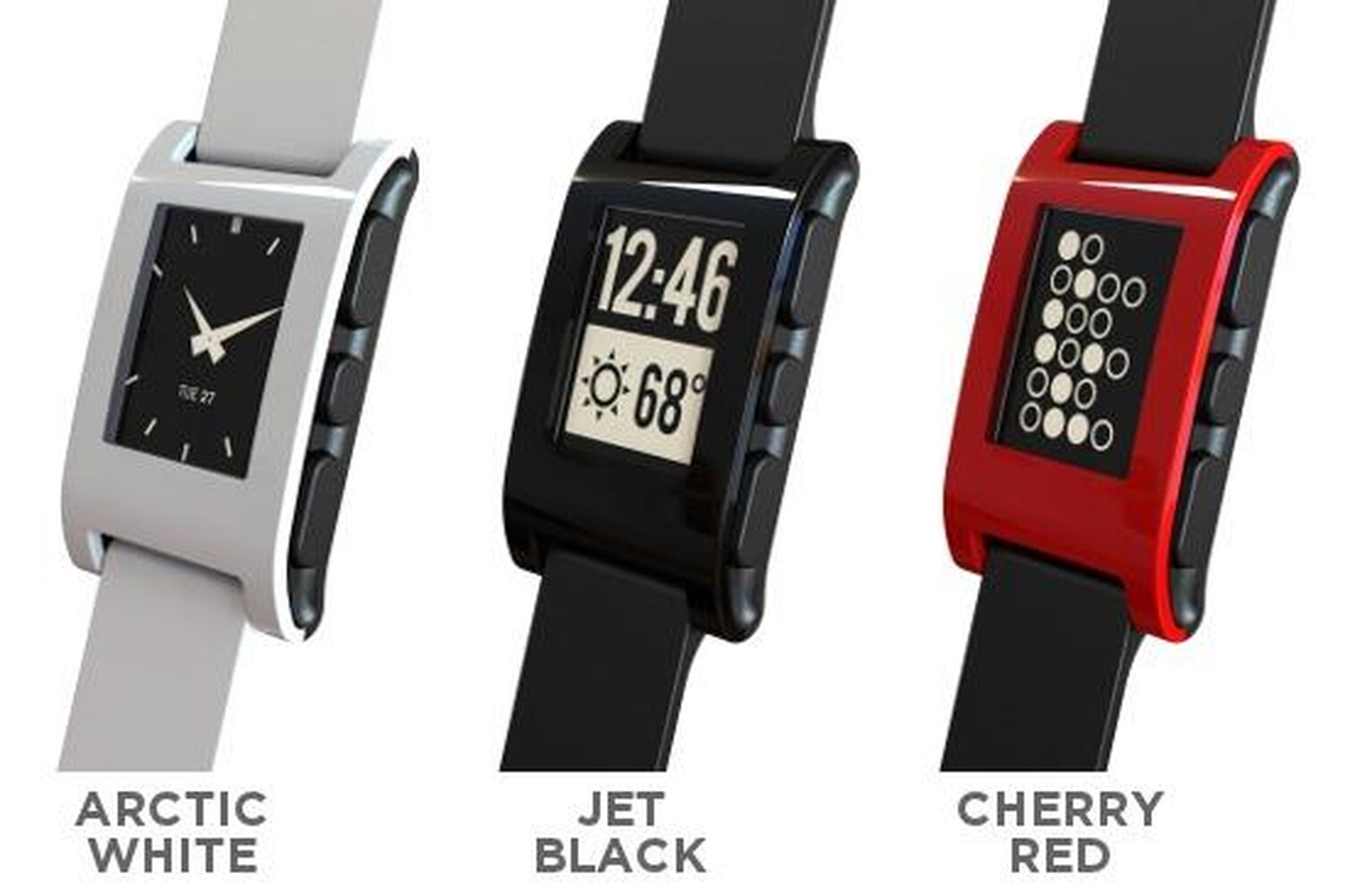 The Pebble smartwatch now includes support for iOS 7's Notification Center