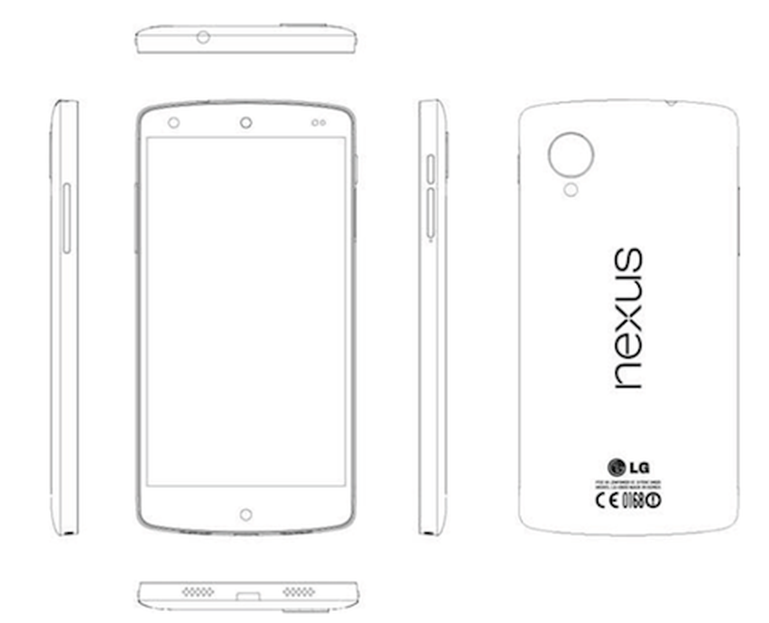 The specs for Google's next-gen Nexus have been confirmed through a leaked service manual