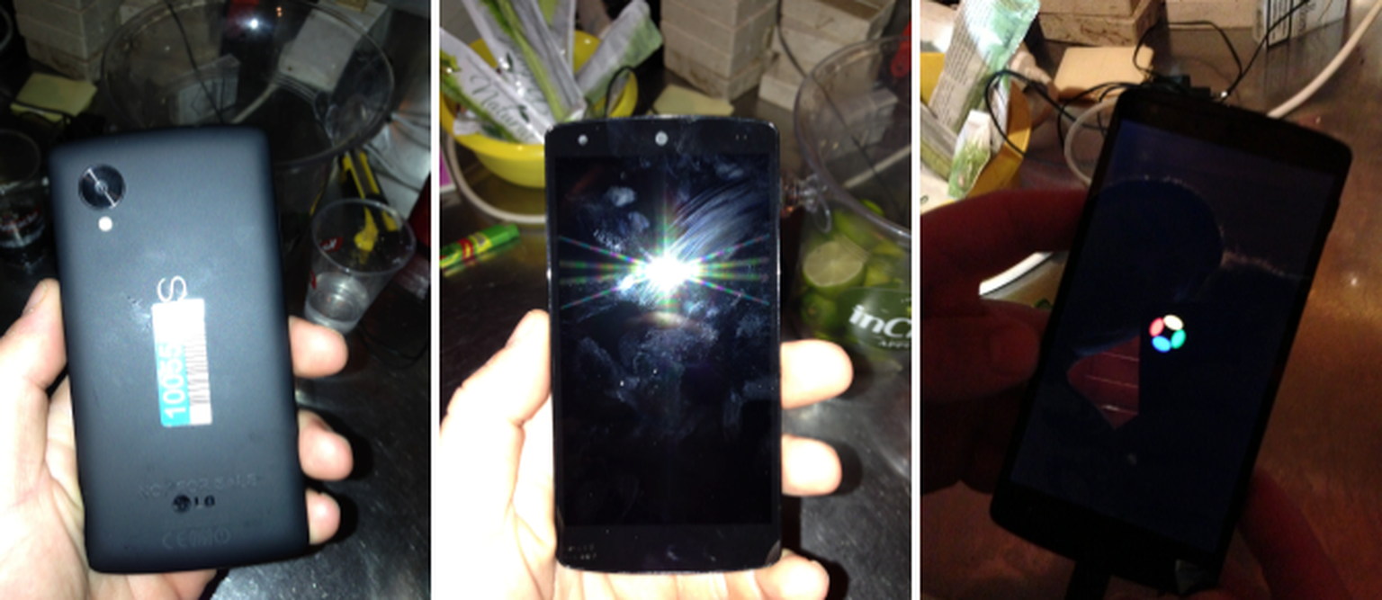Google's next-gen Nexus phone hits the bar for some shots