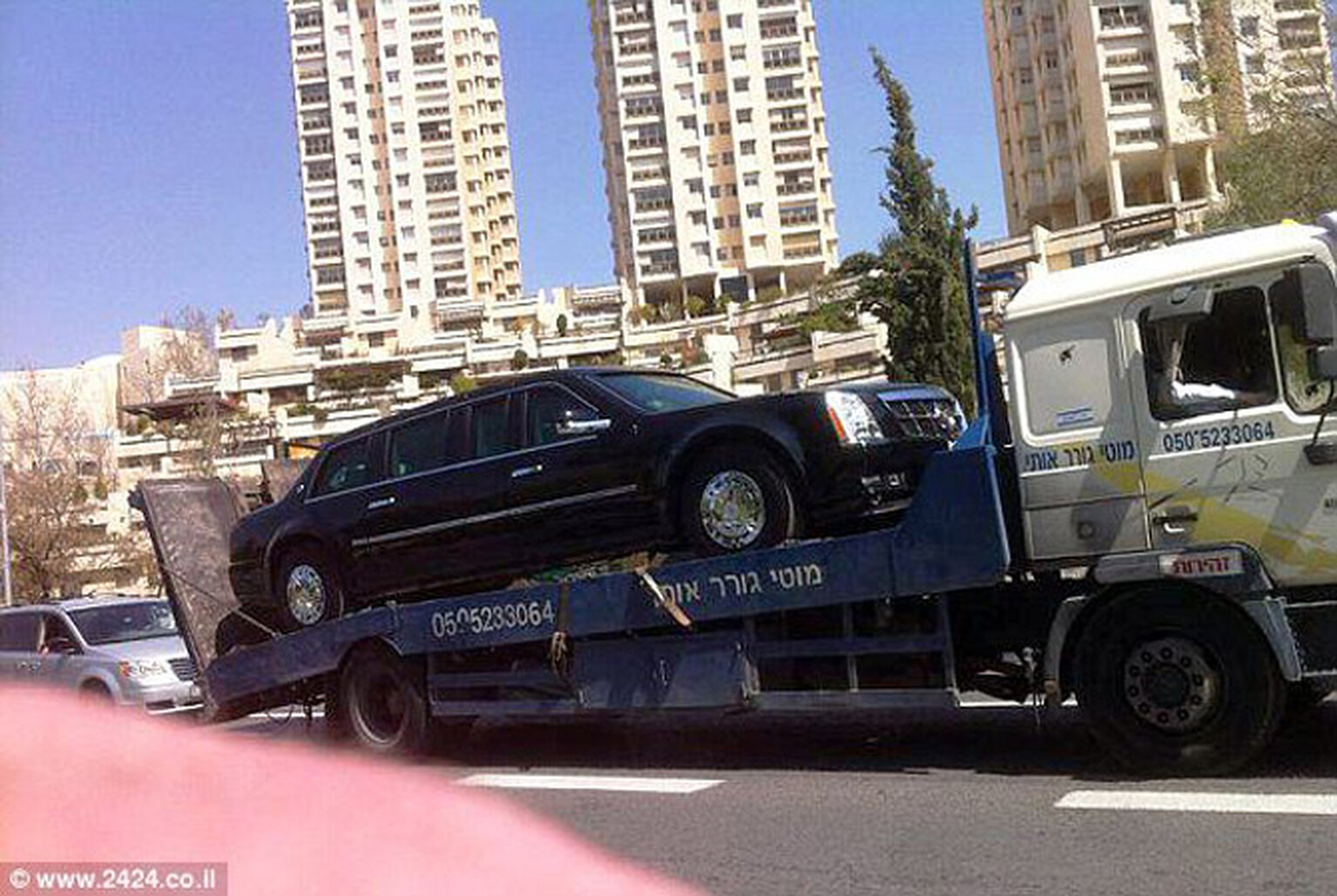 Obama's armoured 'Beast' limo breaks down in Israel