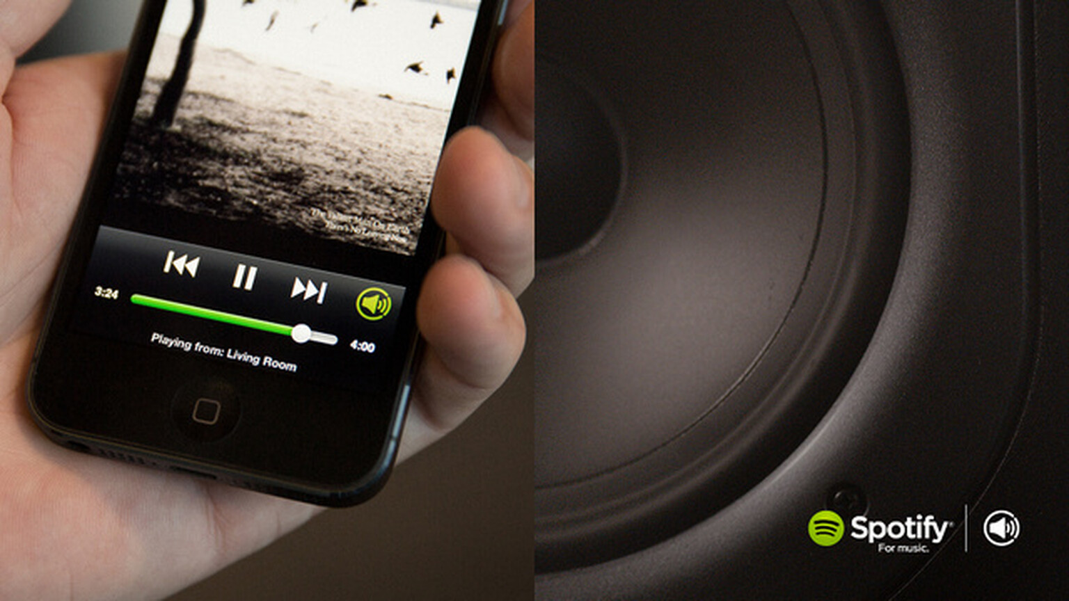 Spotify Connect builds the music streaming service directly into speakers
