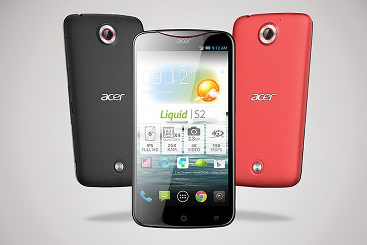 Acer announces the Liquid S2, a 6-inch handset capable of recording 4K video