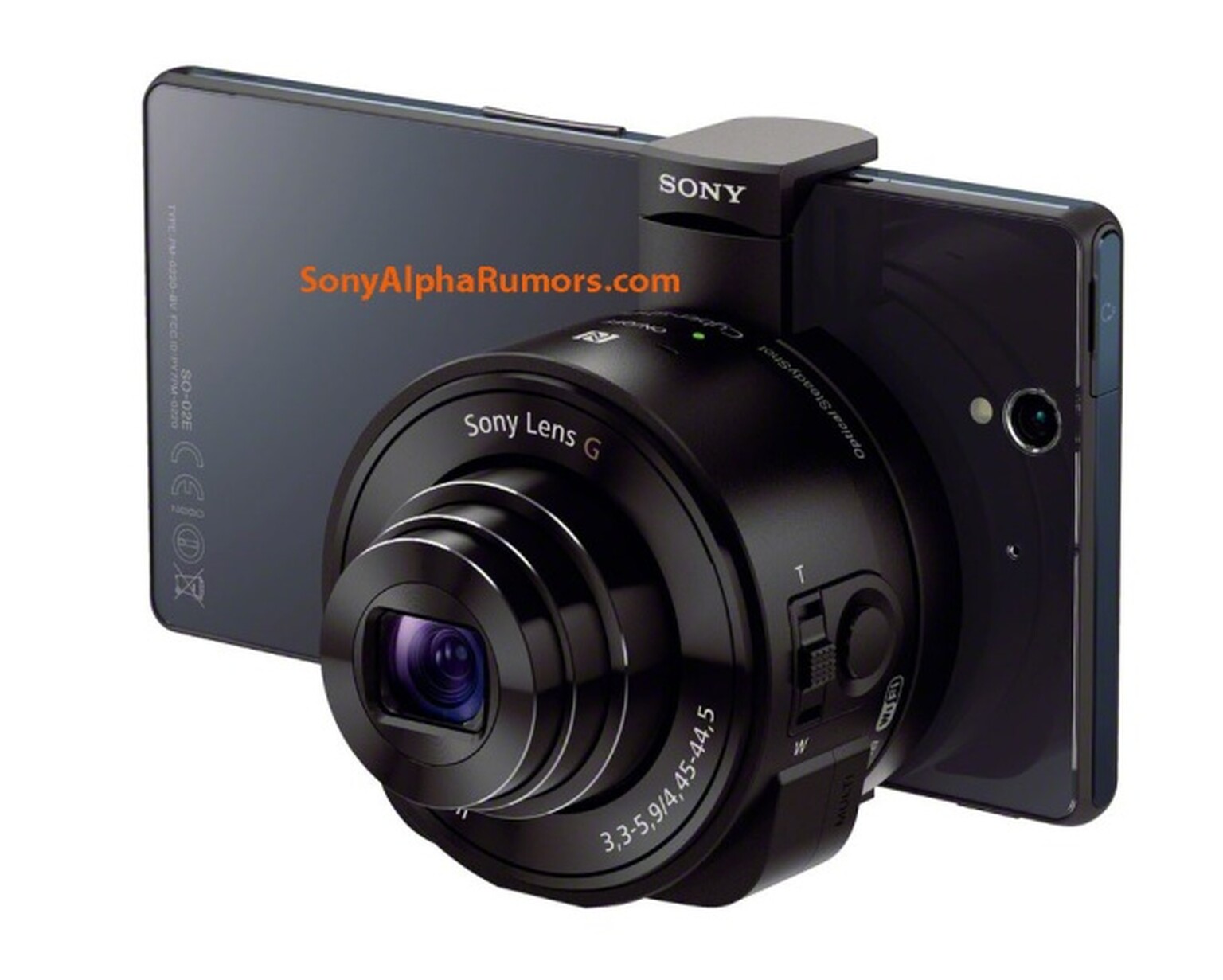 Sony's wireless lens cameras for Android and iOS leaked in official images