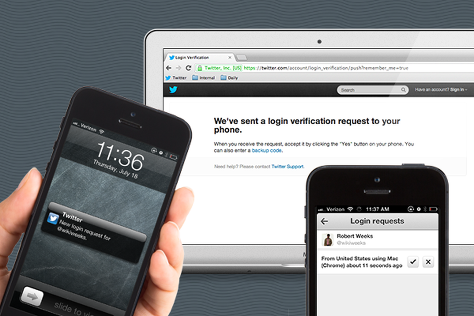 Twitter for iOS and Android now include two-step authentication