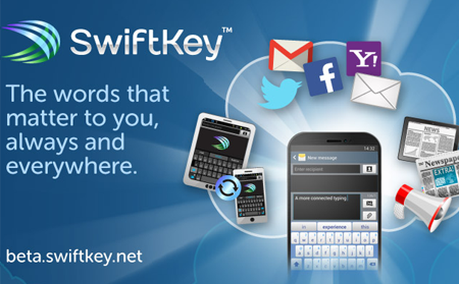 SwiftKey 4.2 beta goes airborne with the arrival of SwiftKey Cloud