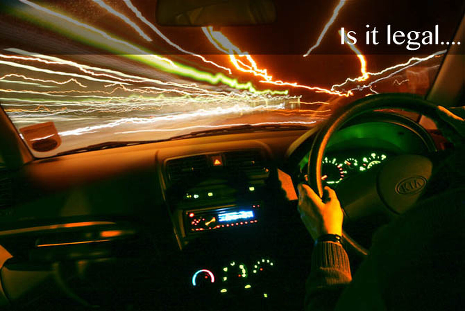 Is it legal to eat and drink while driving?