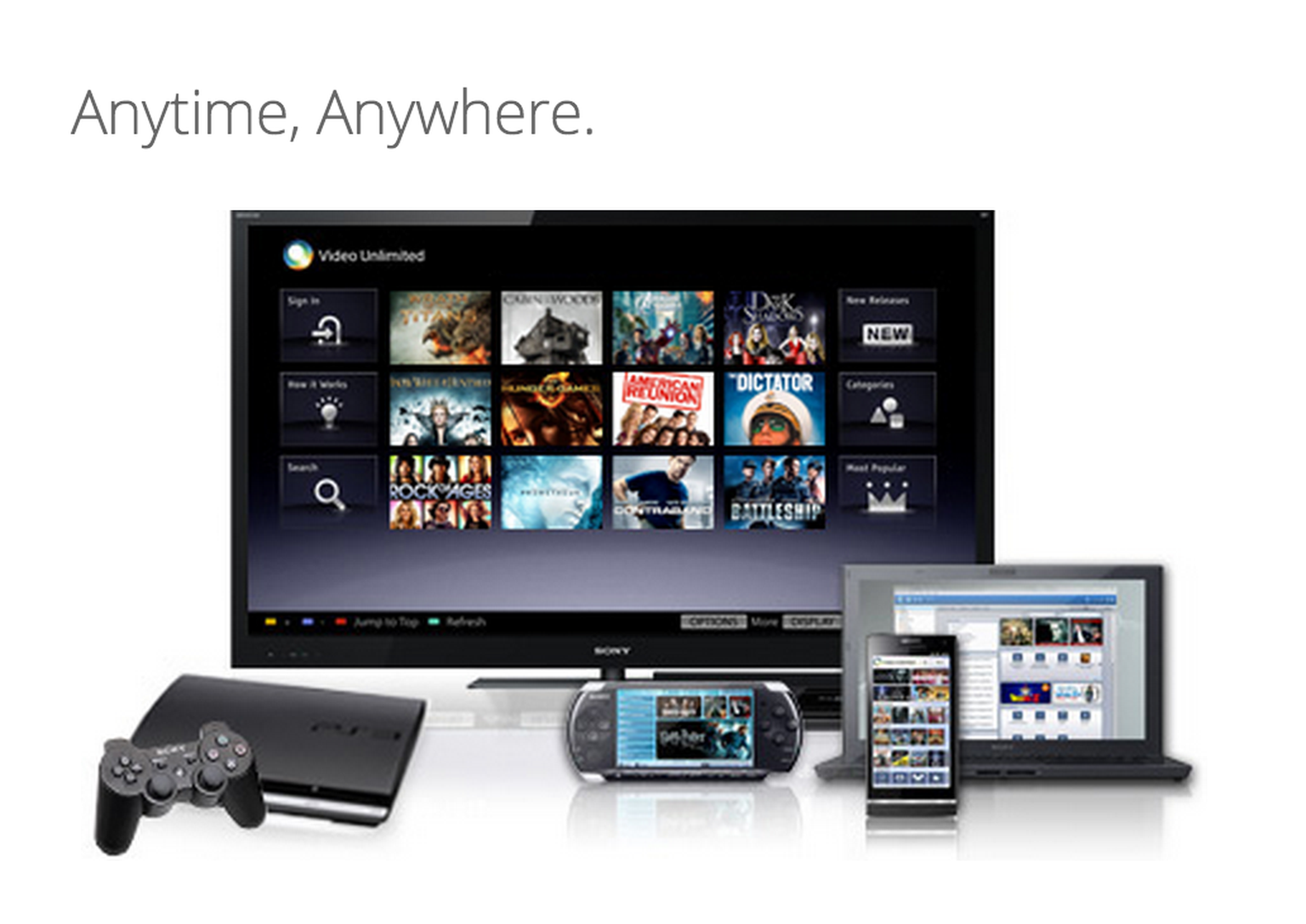 Sony Video Unlimited app review