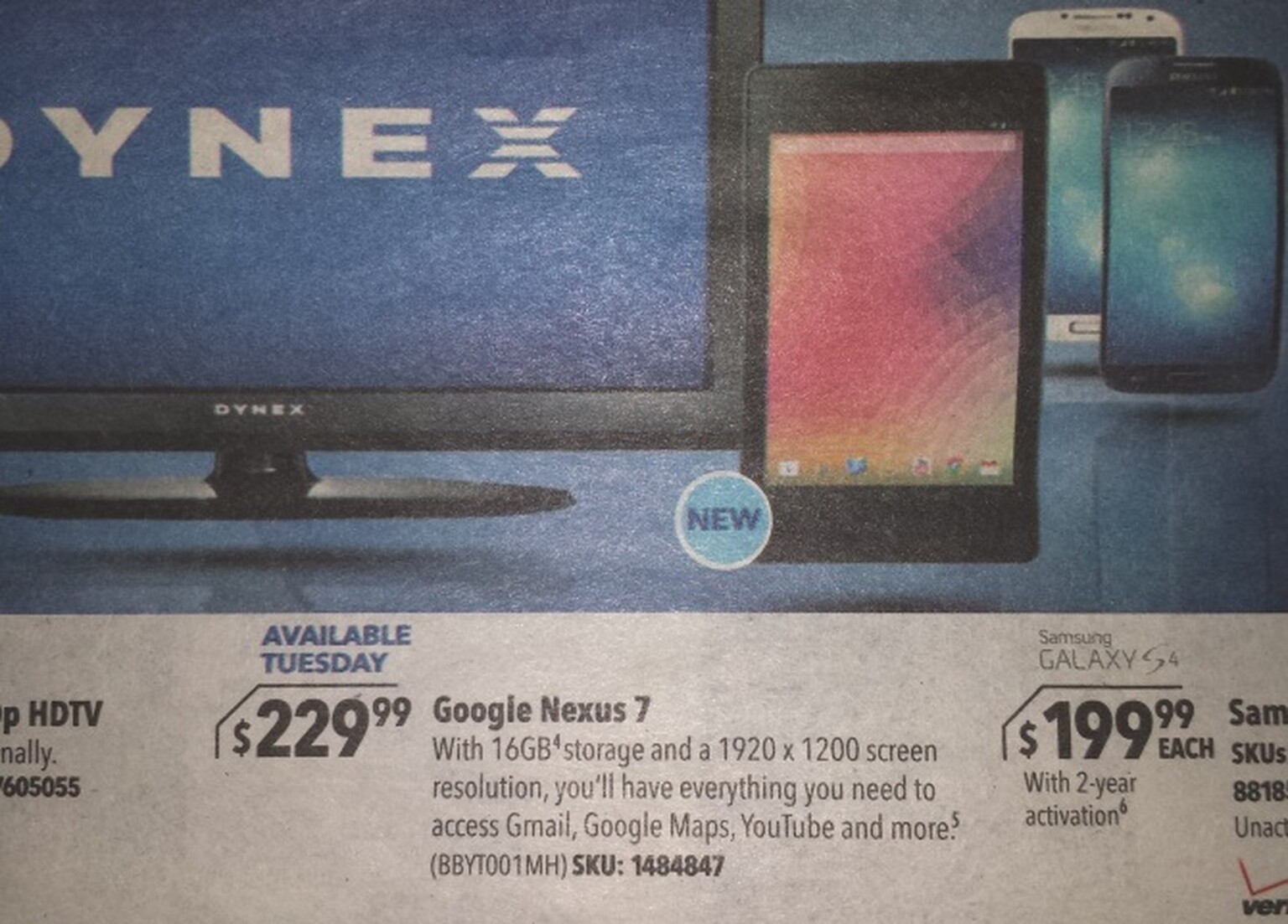 Next-gen Nexus 7 seen yet again in leaked press render and Best Buy ad