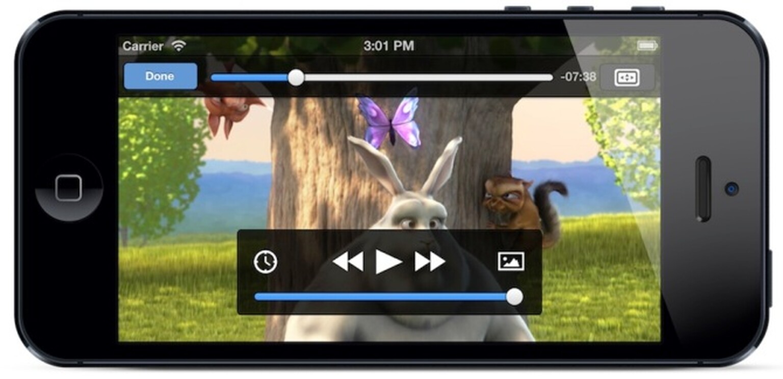 VLC for iOS re-released with AirPlay support, Wi-Fi uploads, and Dropbox integration