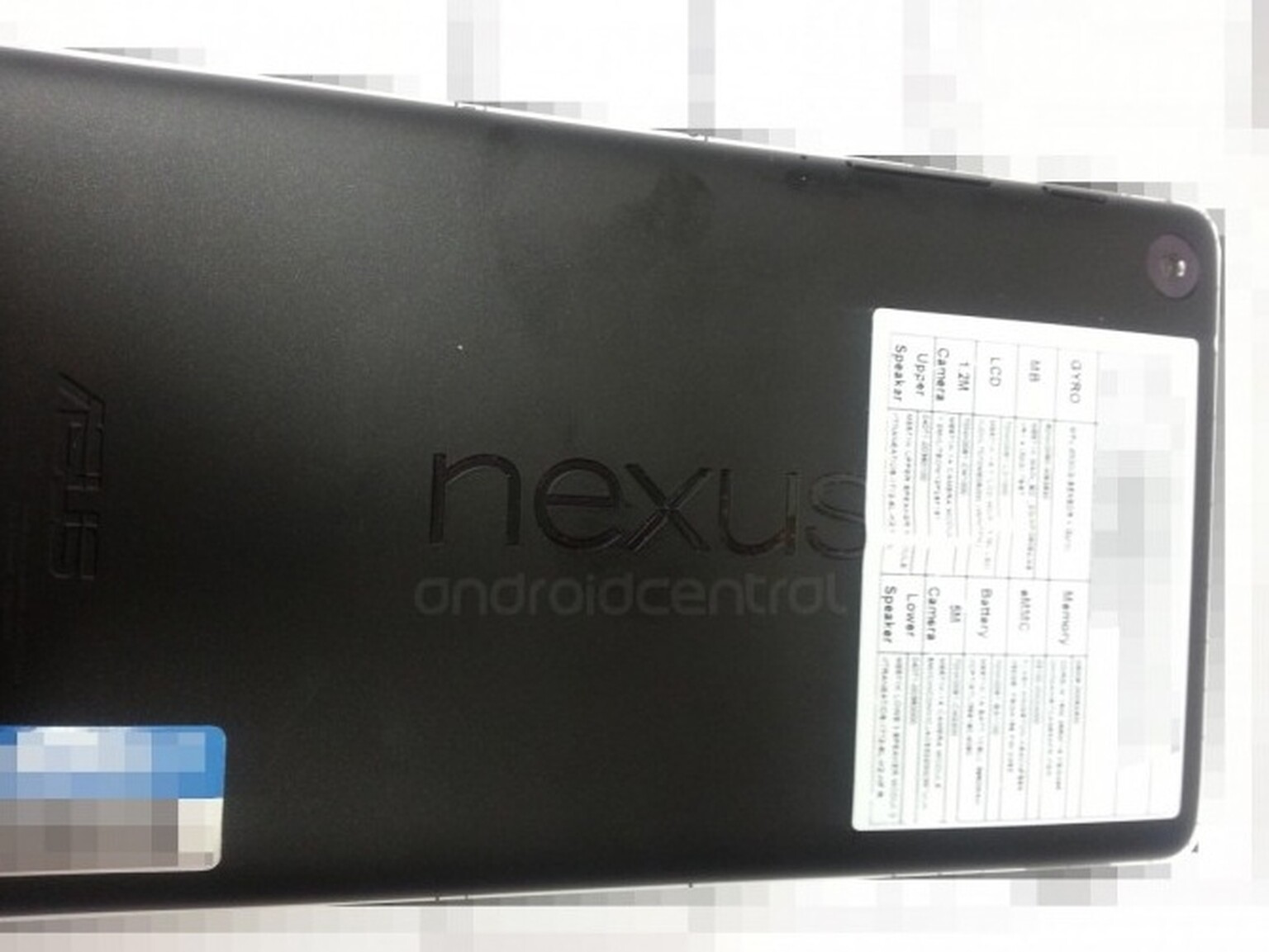 Next-gen Nexus 7 pictured and priced ahead of Google's July 24th event