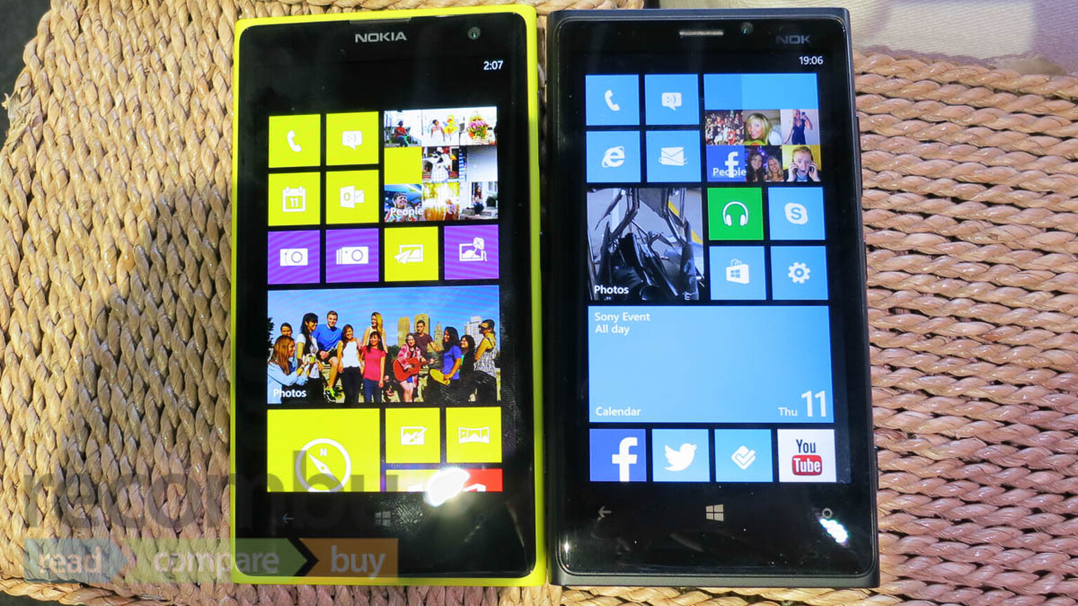 Nokia Lumia 920 vs Nokia Lumia 1020