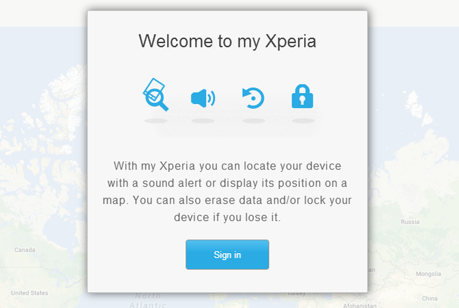 Sony opens 'my Xperia' tracking service to all