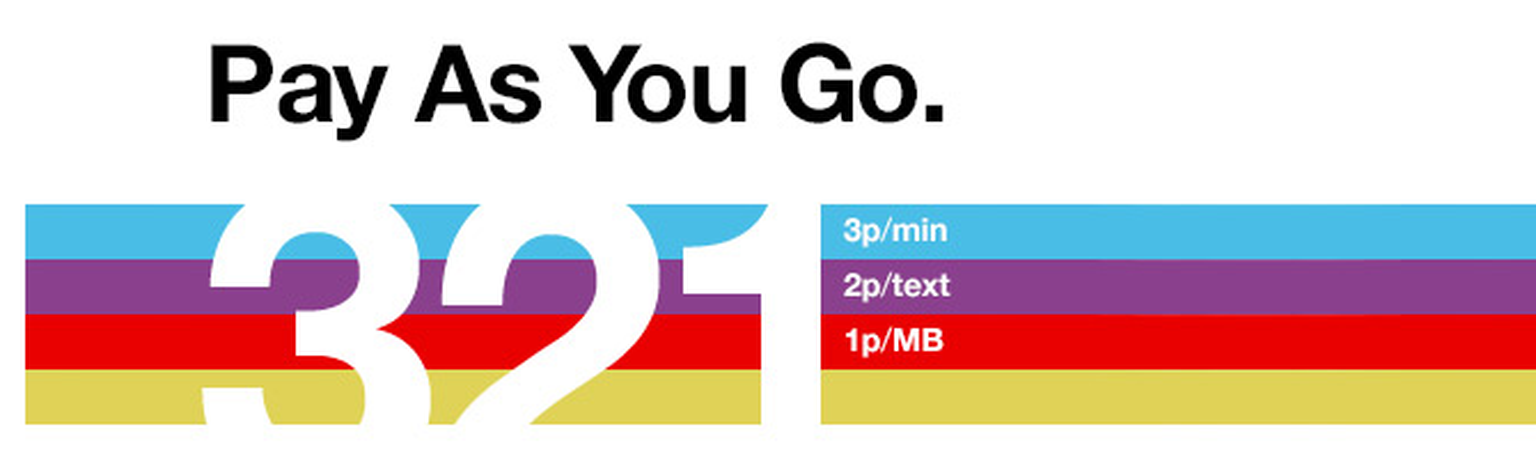 Three simplifies call, text, and data rates on PAYG