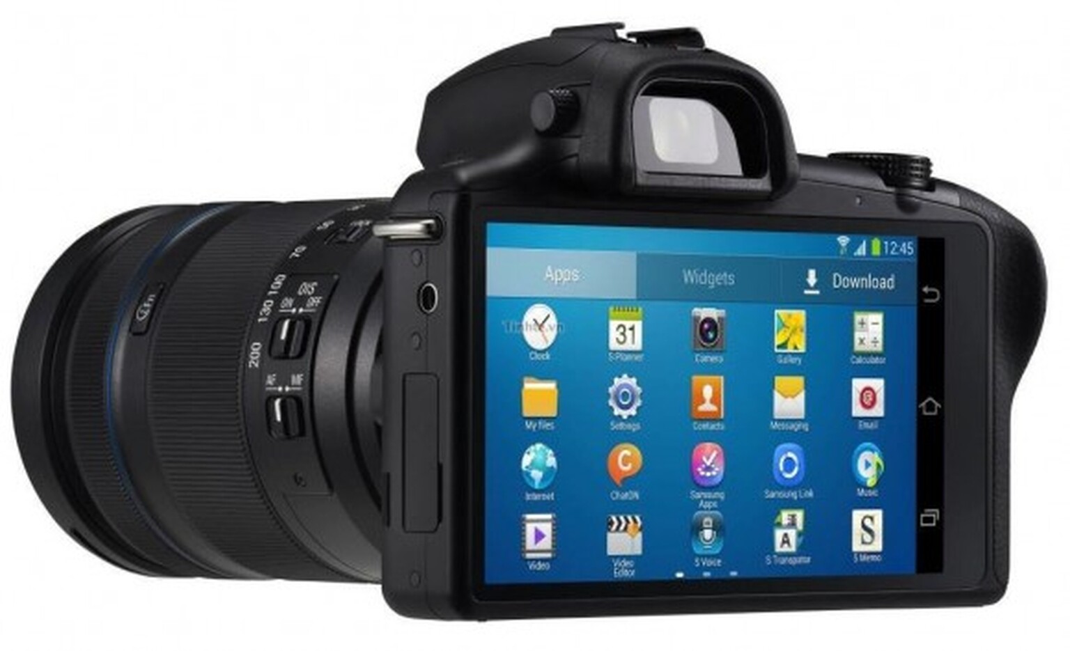 Samsung Galaxy NX press shots hint at Android-powered mirrorless camera