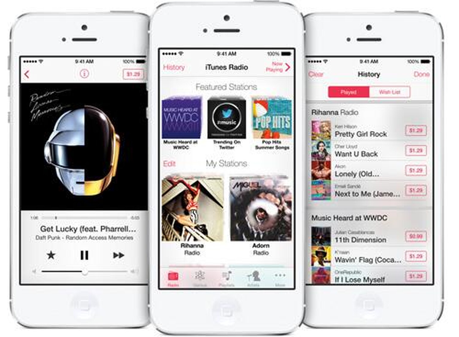 Apple introduces iTunes Radio to take on Rdio and Pandora
