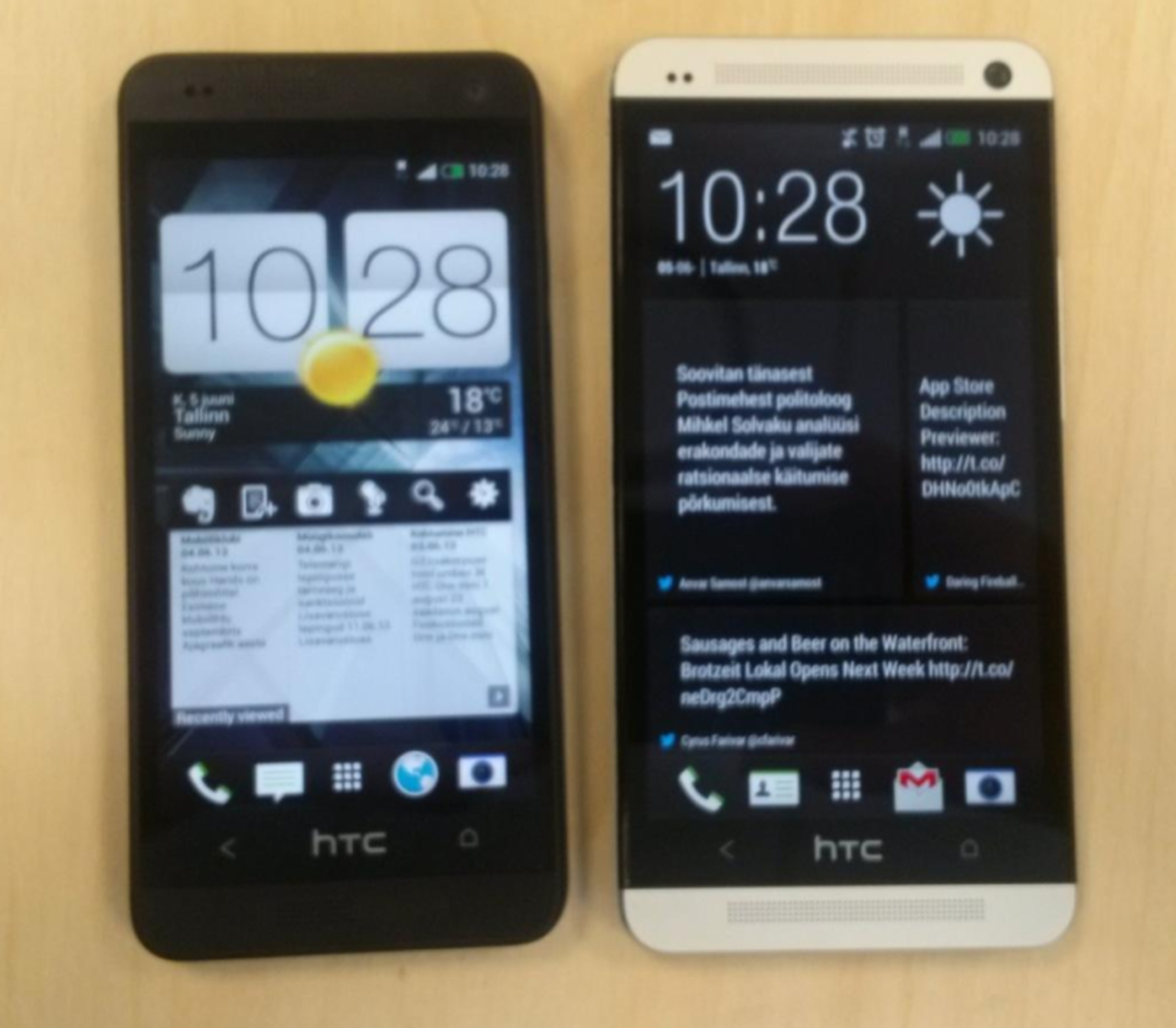 HTC One 'mini' leaked in photos, includes 4.3-inch 720p display