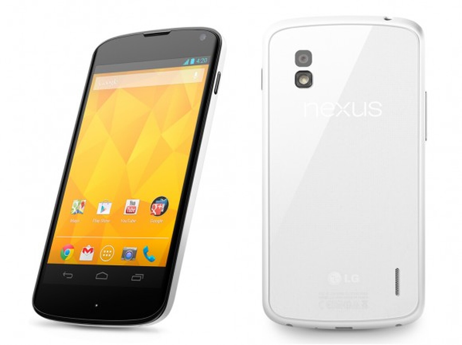 LG officially announces white Nexus 4, denies 'Nexus 5' production rumours