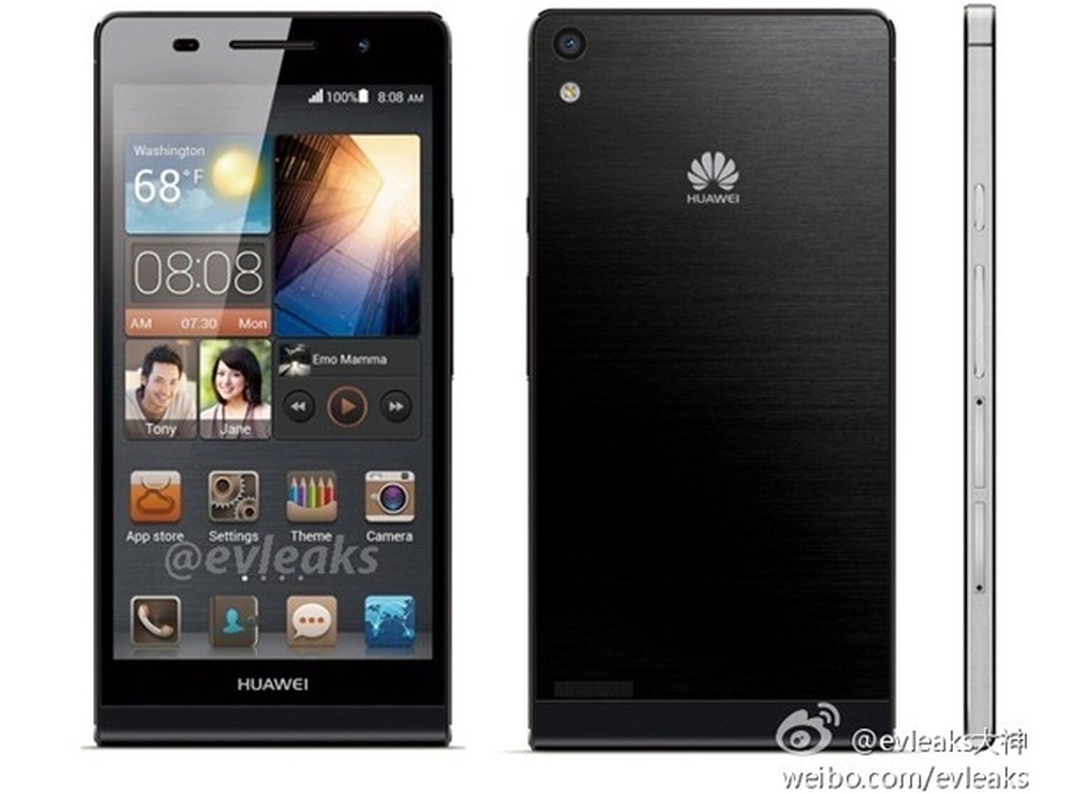 Huawei Ascend P6 leaked in official press shot