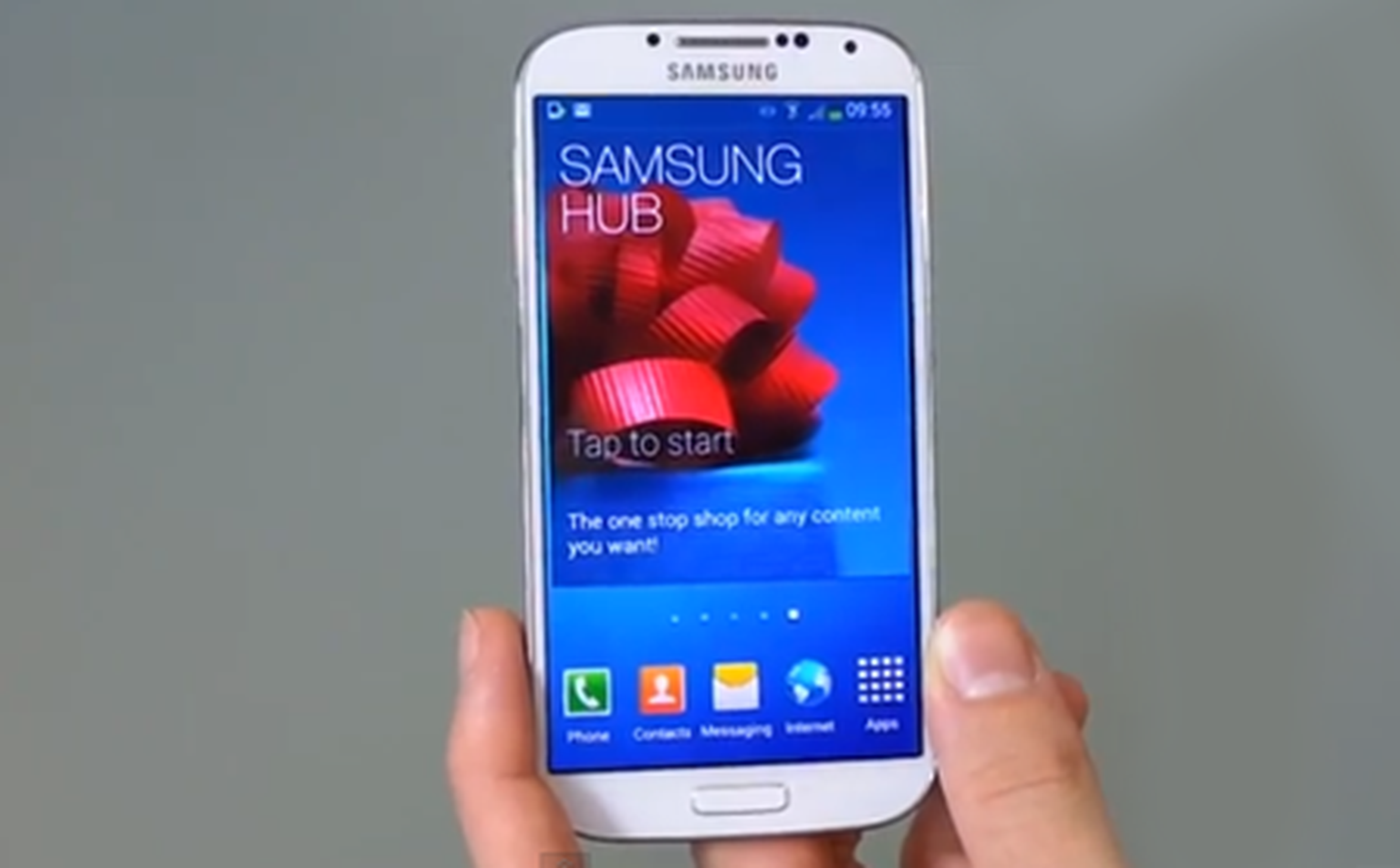Samsung Galaxy S4 Startup guide