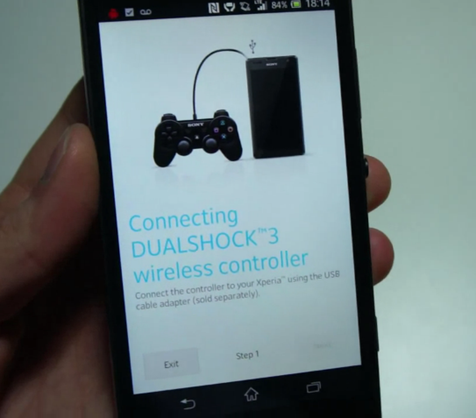 Sony Xperia SP features native PlayStation 3 controller support