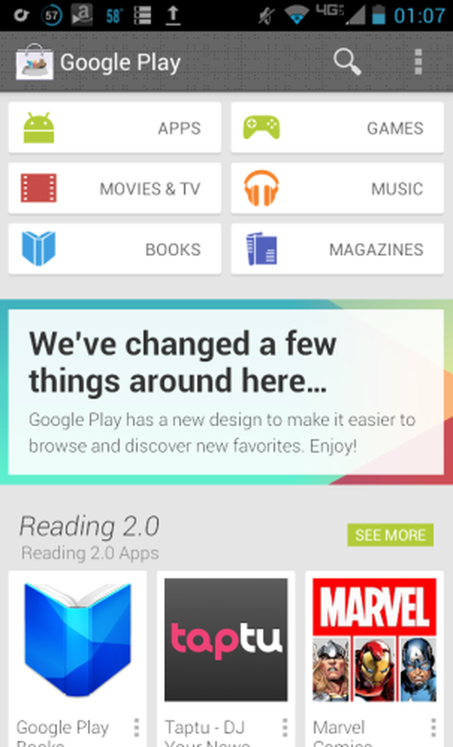 Play Store app redesign spotted once again ahead of Google I/O