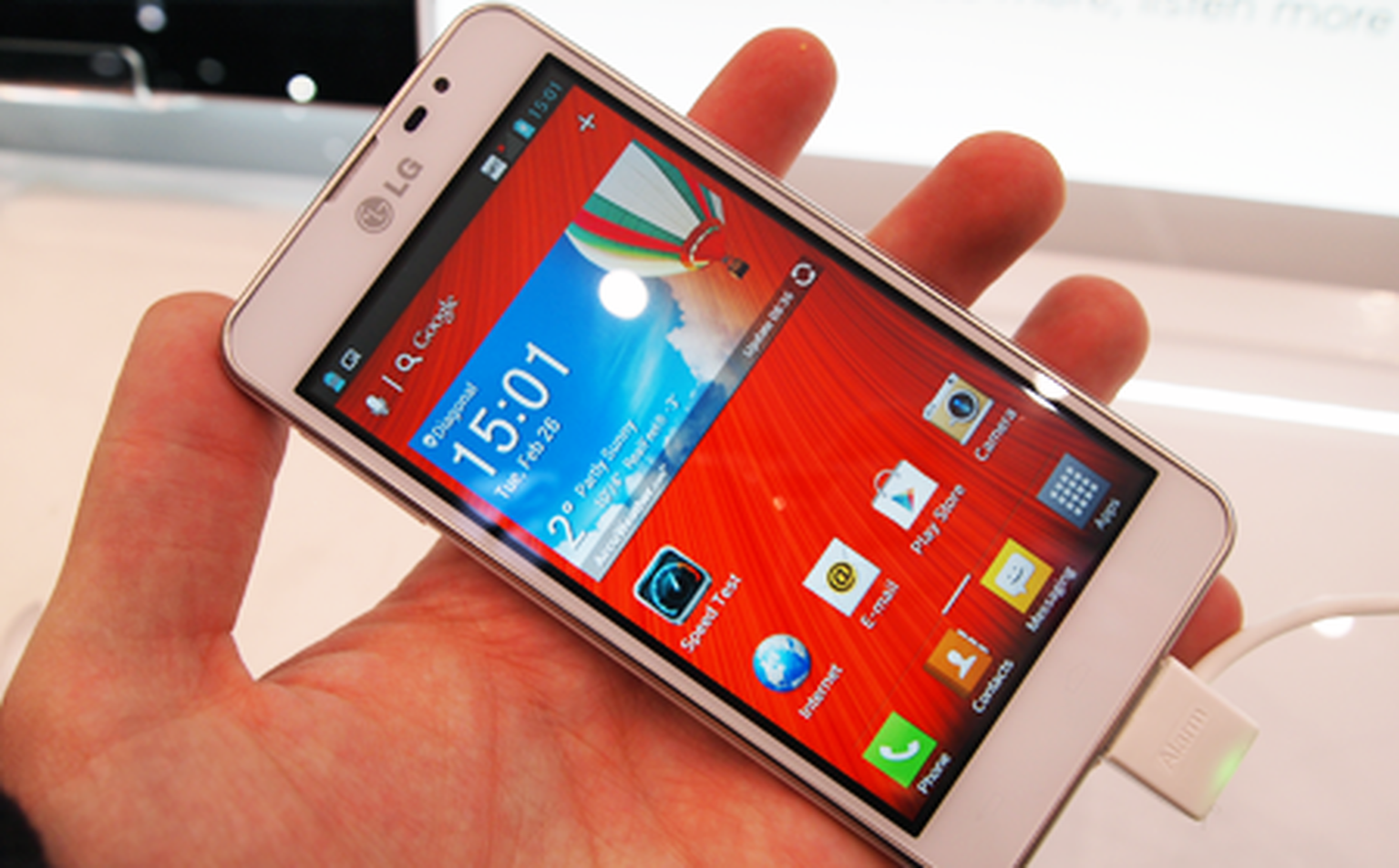 LG Optimus F5: Hands-on photos and video
