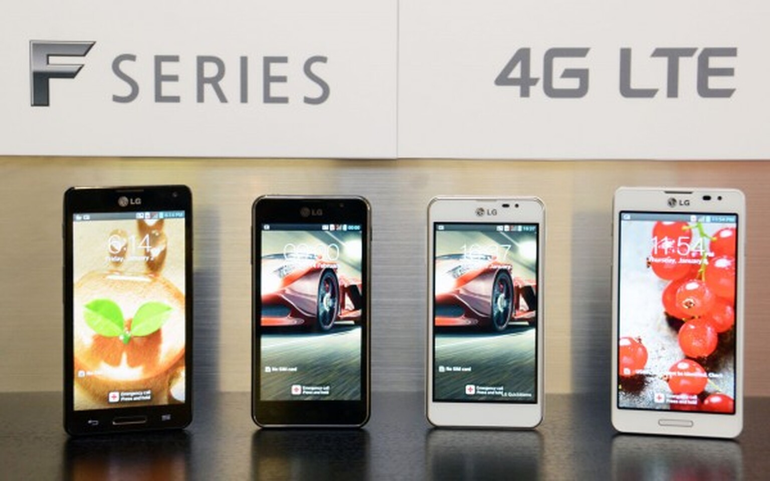 LG Optimus F Series announced: LG’s first foray into 4G in the UK