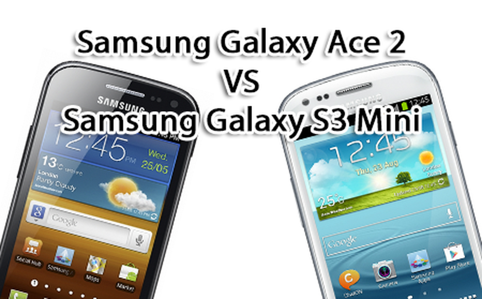 Samsung Galaxy Ace 2 VS Samsung Galaxy S3 Mini